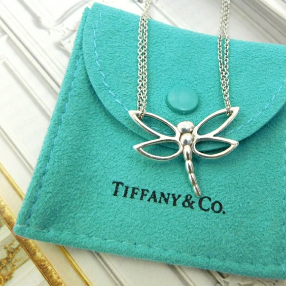 Tiffany & Co. Jewelry - Authenic Tiffany & Co.  16" dragonfly necklace